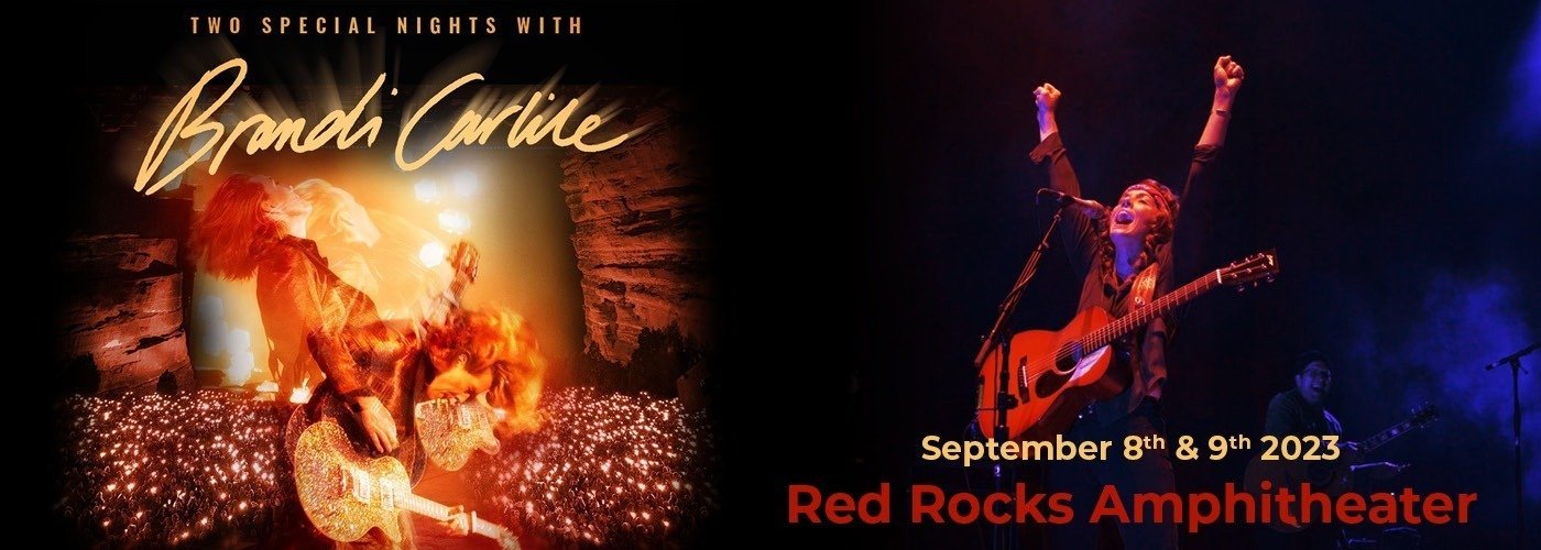 Get ready Bramily fam! Brandi Carlile is coming back to the vortex at Red Rocks Amphitheater on Friday, September 8th 2023. “Red Rocks, CO, is like nothing else in the world…