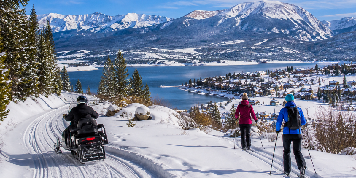 Grand Lake Colorado winter