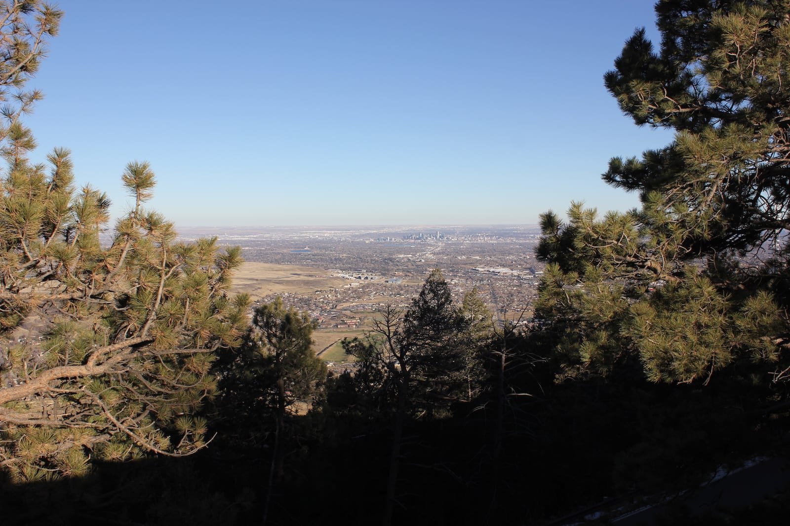 Lookout Mountain View of Denver CO
