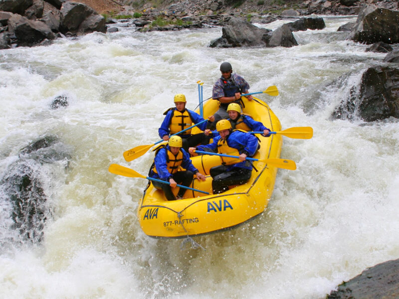 Whitewater Rafting in Vail, Colorado