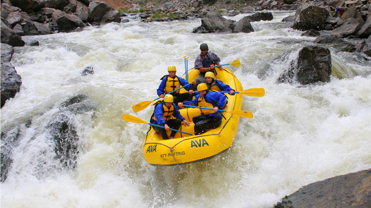 Whitewater Rafting in Vail, Colorado