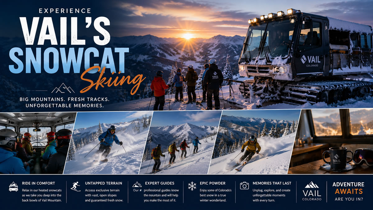Vail’s snowcat skiing