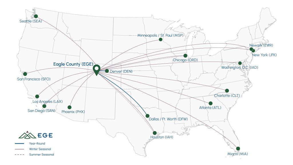 Eagle Airport Transportation (EGE) :Vail Transportation Route Map EGE | Vail transportation