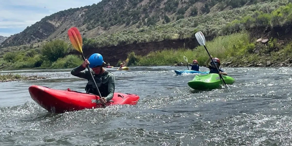 Kayaking in Vail, Colorado